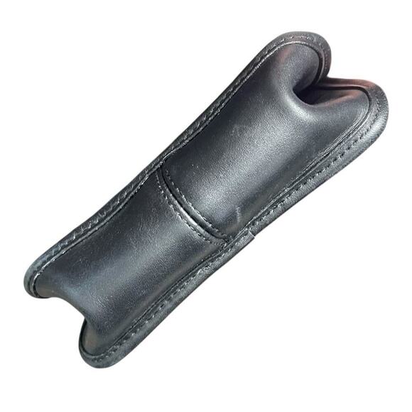 Brighton Black Leather Crossbody Bag with Silver Heart Charm & Silver Accents - Picture 7 of 11